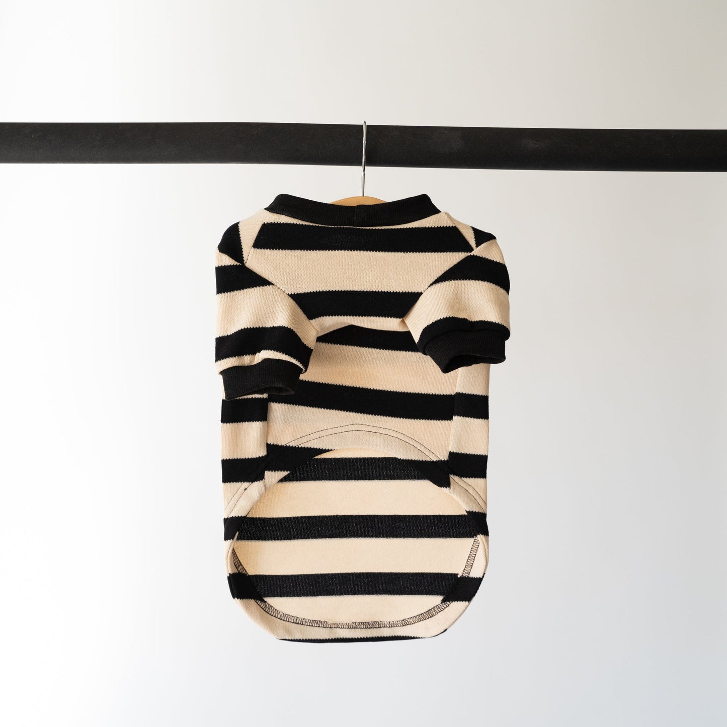 Striped Cotton Knit Dog Shirt