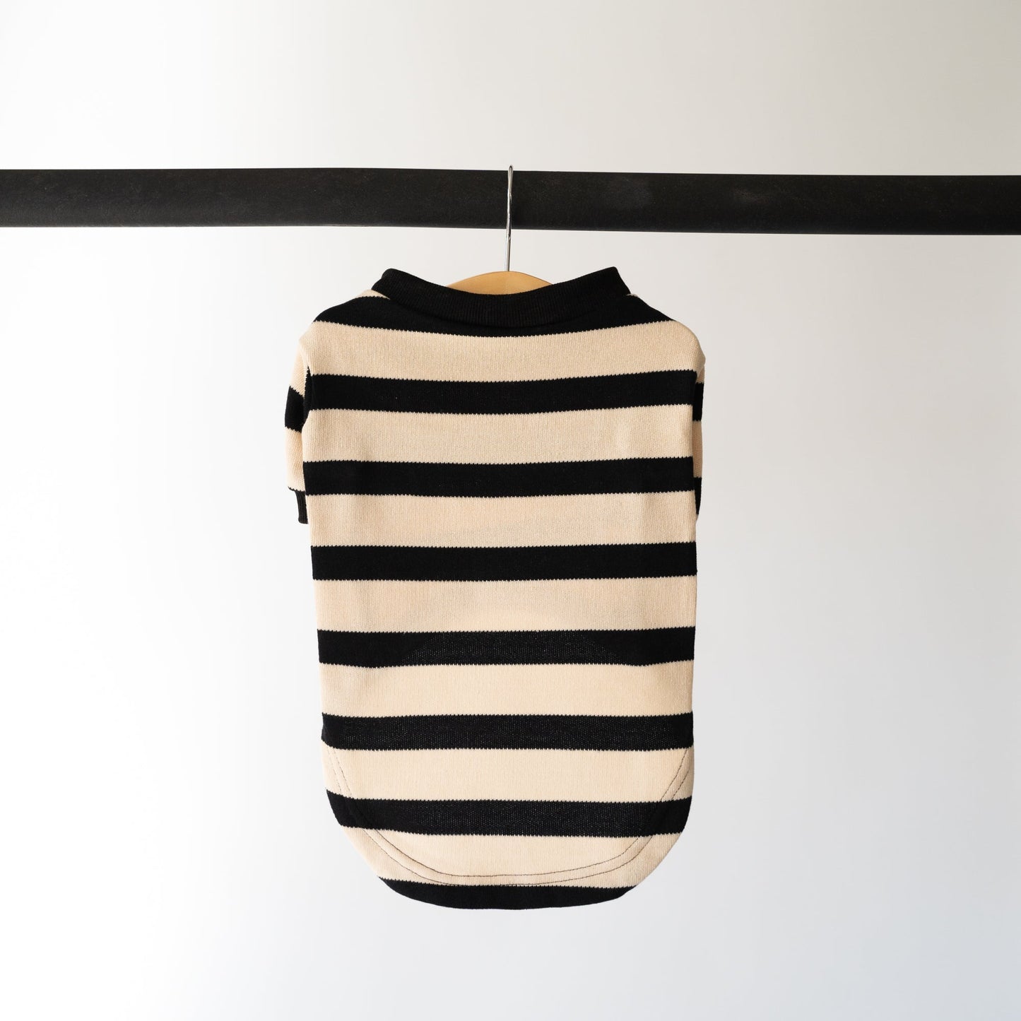 Striped Cotton Knit Dog Shirt