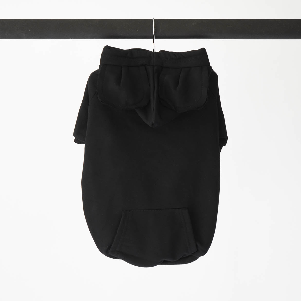 Black Hoodie with Ears for Small Dogs